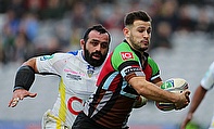 Danny Care races clear of the Castres defence