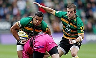 Luther Burrell scored a brace of tries as Northampton secured a 46-0 win over London Welsh