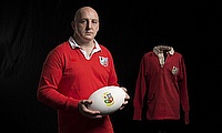 Keith Wood in his British & Irish Lions jersey