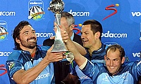 The Bulls winning the Super Rugby title in 2010