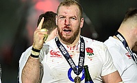 James Haskell was one of England's stars in their victory in France - despite struggling with a back injury beforehand