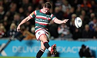 Freddie Burns scored 17 points for Leicester as they beat Saracens