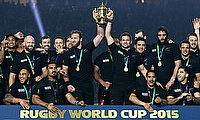 World champions New Zealand, pictured, will play the Barbarians at Twickenham on November 4