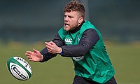 Ian Madigan slotted two conversions for Barbarians