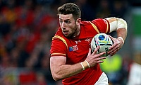 Alex Cuthbert crossed for Wales at Eden Park