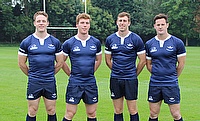 Tom Stileman (left), Will Wilson, Conor Kearns and Andy Saull