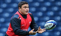 Saracens' Jamie George is only interested in his side's response to defeat on Monday