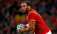 Jamie Roberts scored the opening try for Bath