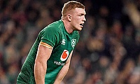 Dan Leavy played 11 minutes during the Champions Cup quarter-final against Ulster