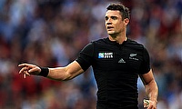 Dan Carter played 112 Tests for New Zealand between 2003 and 2015