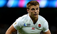 Henry Slade scored the opening try for England