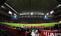 The Principality Stadium was converted into a temporary hospital