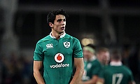 Joey Carbery scored the opening try for Ireland