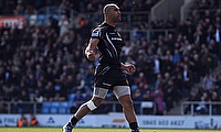 Olly Woodburn scored the opening try for Exeter Chiefs