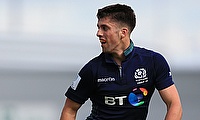 Adam Hastings was one of the try-scorer for Scotland