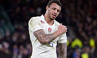 Courtney Lawes sustained a calf injury while playing for Northampton