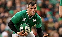 Robbie Henshaw scored a second half try for Ireland