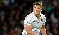 Owen Farrell was red-carded during the World Cup warm-up fixture against Wales