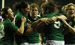 Ireland celebrate victory over New Zealand