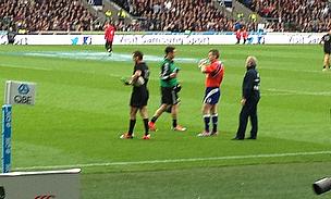 There was plenty of debate surrounding referee Nigel Owens' performance