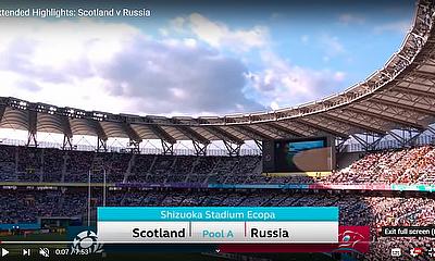 Highlights: Scotland v Russia Rugby World Cup 2019