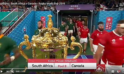 Highlights: South Africa v Canada - Rugby World Cup 2019