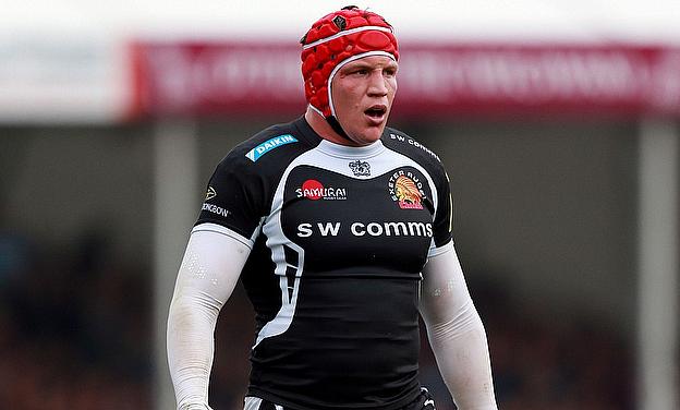 Tom Johnson has signed a new deal at Exeter
