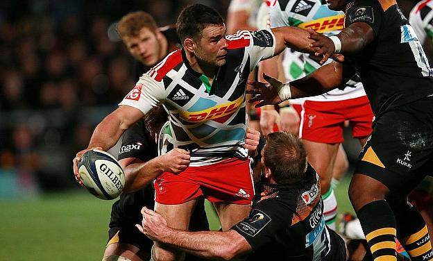 Nick Easter will notch his 250th Aviva Premiership appearance for Harlequins