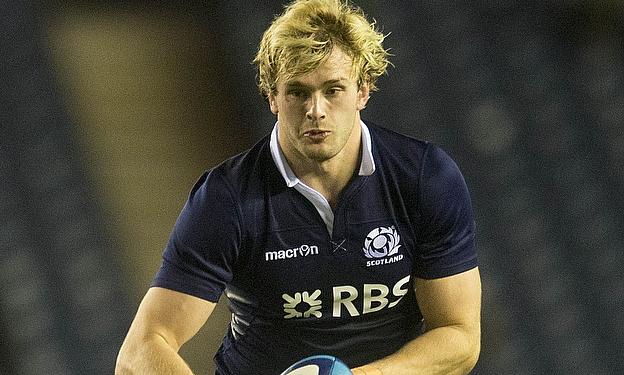 Scotland's Richie Gray suffered his arm injury in Sunday's defeat to Wales