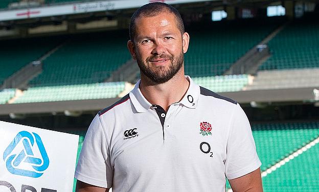 England coach Andy Farrell during QBE Pitch Day at Twickenham, London.