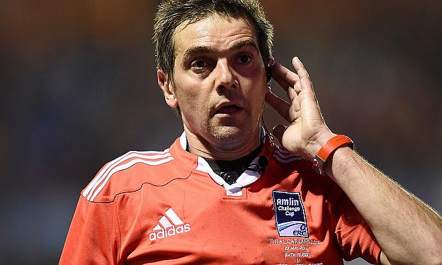 Frenchman Jerome Garces will referee the key World Cup pool game between England and Wales at Twickenham in September