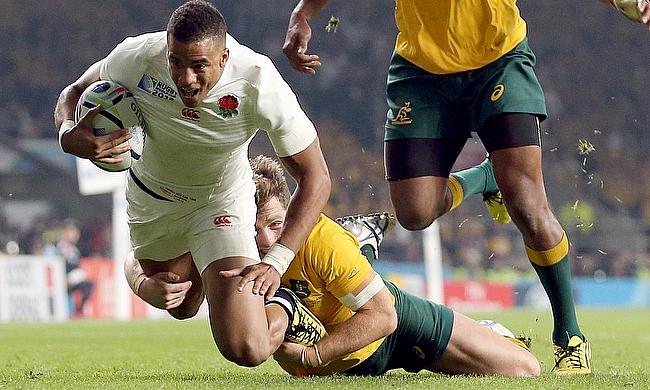 Anthony Watson scored a try for England, but the hosts exited the World Cup