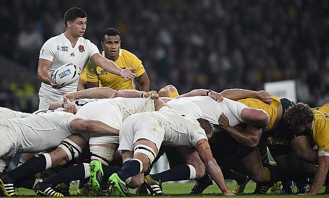 The English scrum was poor against the Australians