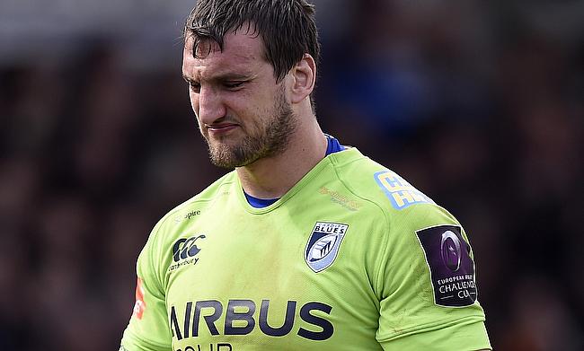 Sam Warburton suffered an ankle injury in the Cardiff Blues' 13-6 PRO12 derby defeat at the Ospreys on Saturday