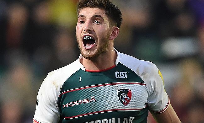 Leicester fly-half Owen Williams suffered a broken jaw against Northampton