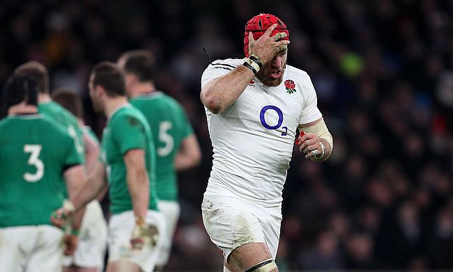 James Haskell was given a yellow card for a dangerous tackle on Ireland's Conor Murray