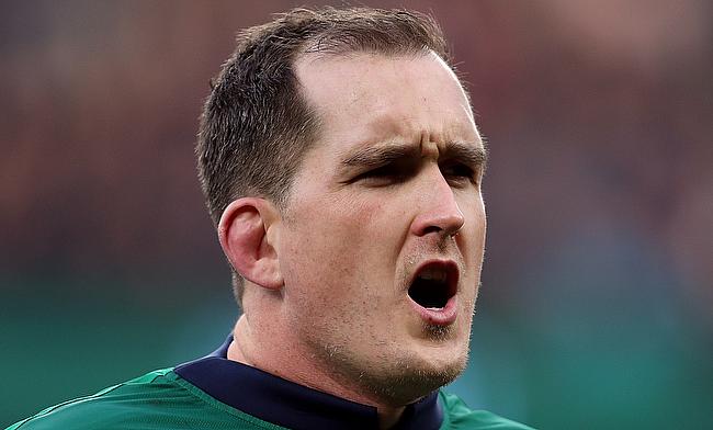 Ireland's Devin Toner scored in the loss in Johannesburg