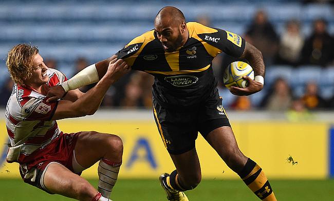 Sailosi Tagicakibau, right, has left Wasps due to personal reasons