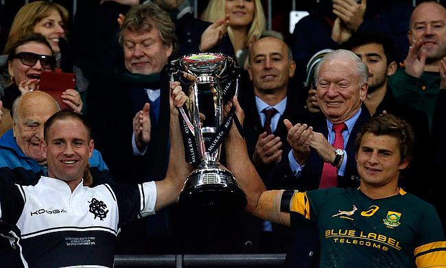 The Barbarians and South Africa shared a 31-31 draw at Wembley on Saturday