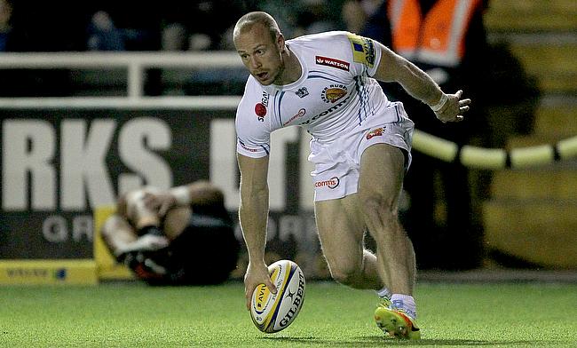 James Short went in for one of Exeter's tries