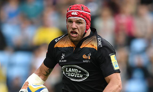 James Haskell appeared as a second-half substitute but he was forced off almost immediately