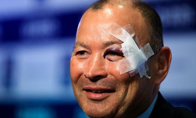 There was no missing the injury sustained by England head coach Eddie Jones