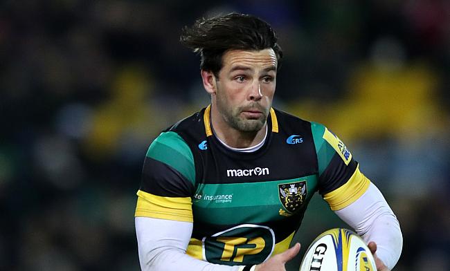 Ben Foden scored two tries for Northampton as they thrashed the Scarlets