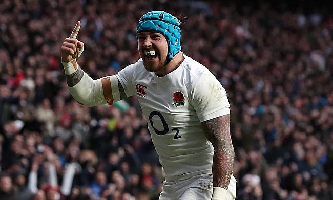 Jack Nowell scored two tries for England