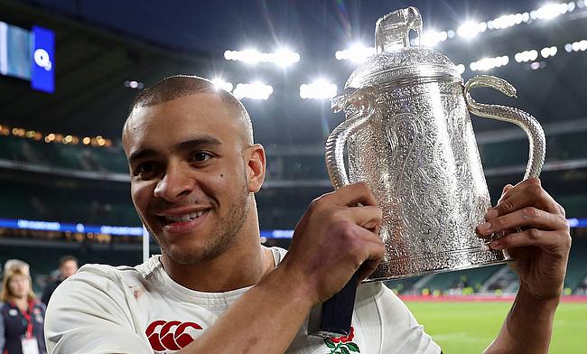 Jonathan Joseph scored a hat-trick of tries to guide England to a comfortable victory over Scotland