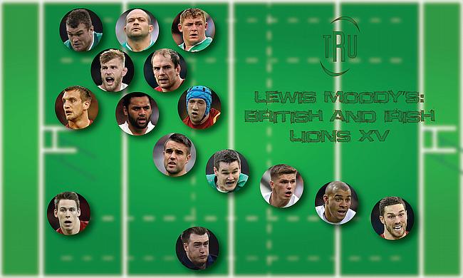 Lewis Moody's British and Irish Lions starting test XV