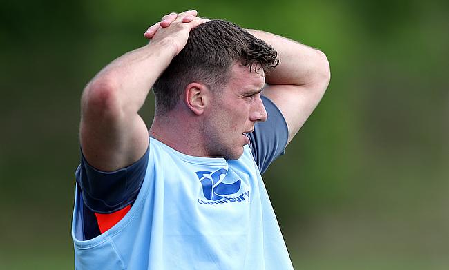George Ford, pictured, is intent on proving he can boss England's backline without Owen Farrell's help