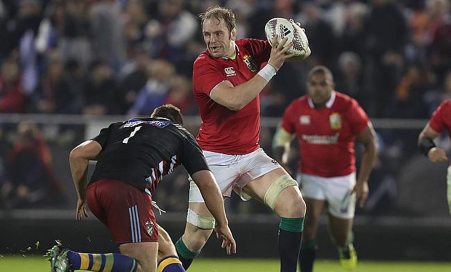 Alun Wyn Jones will lead the Lions against the Crusaders