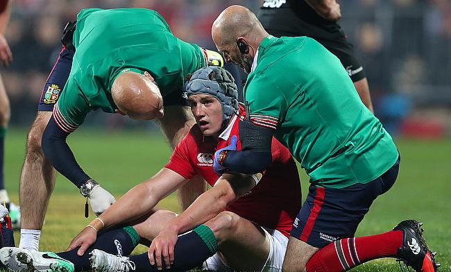 Jonathan Davies suffered a head injury against the Crusaders