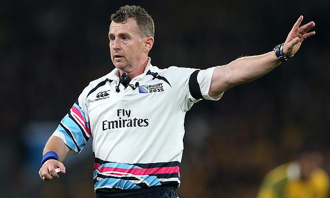 Nigel Owens was in charge of the 2015 Rugby World Cup final